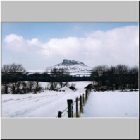 Roseberry Topping from Dikes Lane, 3/3/01